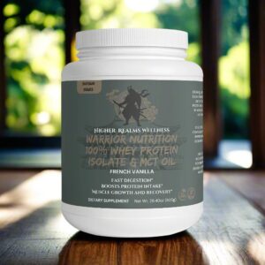 Warrior Nutrition Whey Protein Isolate – French Vanilla | 100% Pure Protein