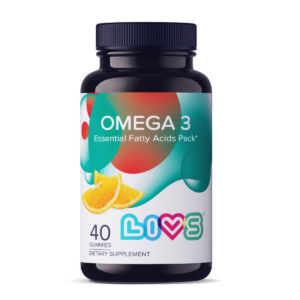 LIVS Omega-3 Gummies | Plant-Based Daily Omega-3 Supplement