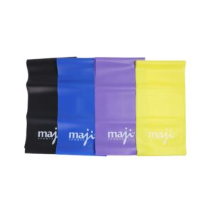 Maji Sports Resistance Bands | 4 Resistance Levels for Full Body Training