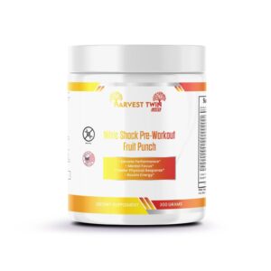 Nitric Shock Pre-Workout – Fruit Punch | Energy, Focus & Muscle Pump