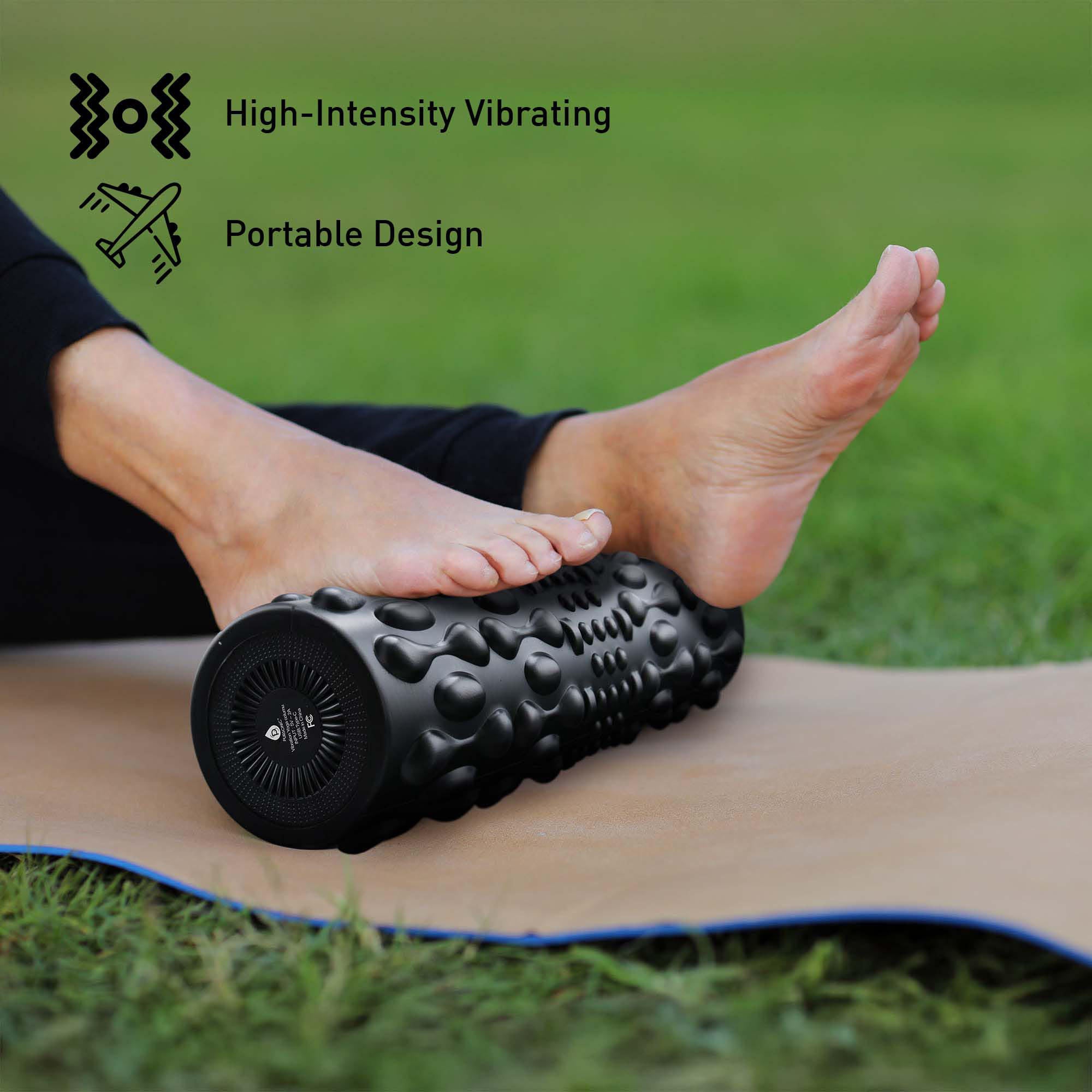 Pursonic Recovery Bundle | Vibrating Foam Roller + Heated Shiatsu Massager - Image 2
