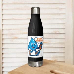 Insulated Stainless Steel Water Bottle | 17 oz Leak-Proof